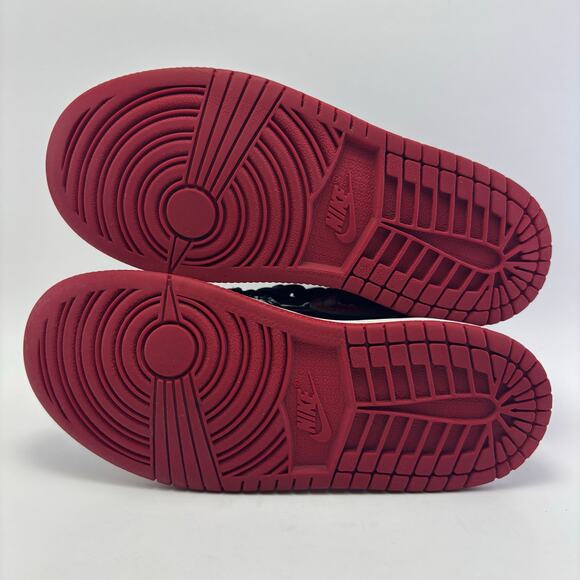 NIKE AIR JORDAN 1 Retro High OG Patent Bred (PS) Shoes Kids Size 11C - Picture 7 of 12